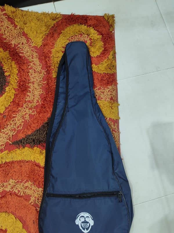 guitar (six strings) with guitar bag 2