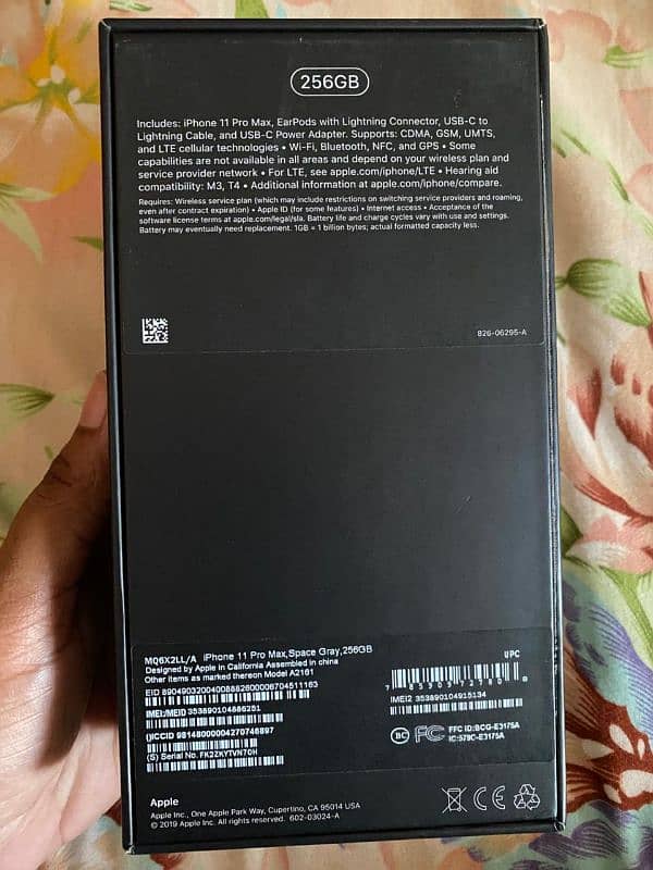 Iphone 11 pro max PTA approved with Box 5