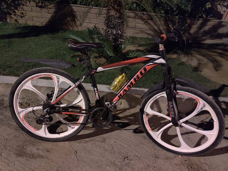 for sale bicycle aluminum body alairim all ok contact num only call 0