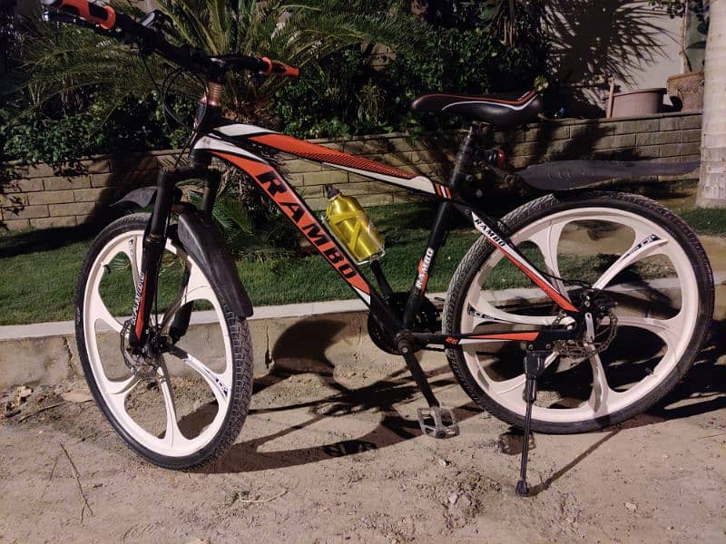 for sale bicycle aluminum body alairim all ok contact num only call 1