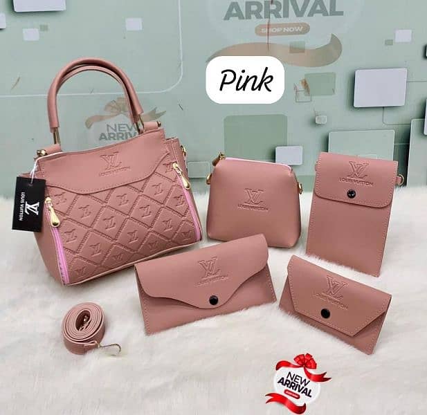 5pcs imported Bag Set - 8 colors - free delivery 6