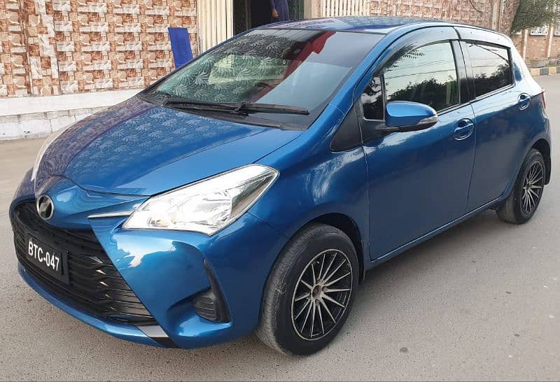 TOYOTA VITZ MODEL 2017 REG 2021 ORIGINAL CONDITION 3