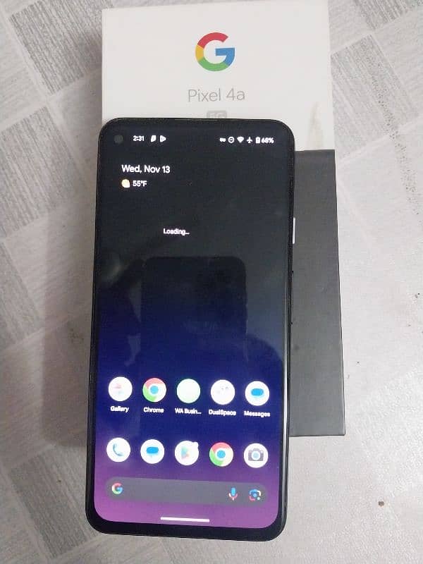 Google Pixel 4a 6/64 With Box non Pta 3