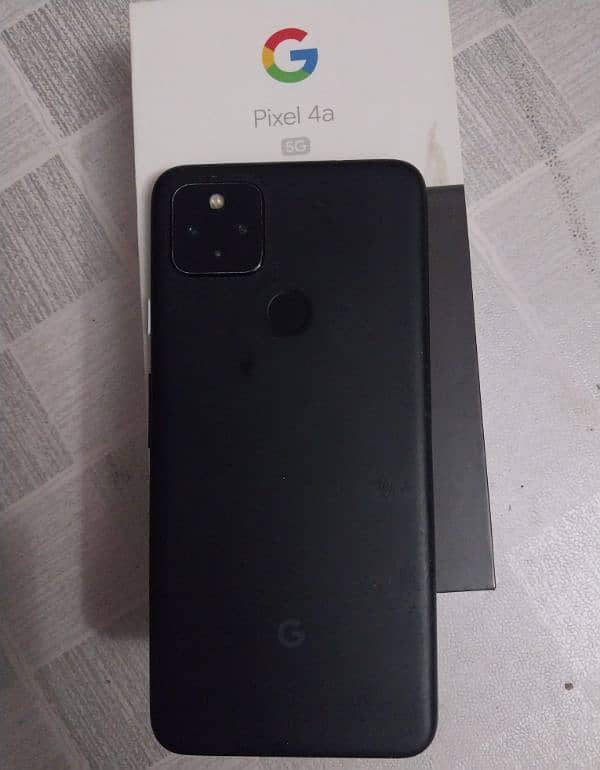 Google Pixel 4a 6/64 With Box non Pta 4