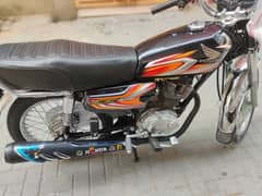 Honda CG125 (22 Model) All Punjab Number