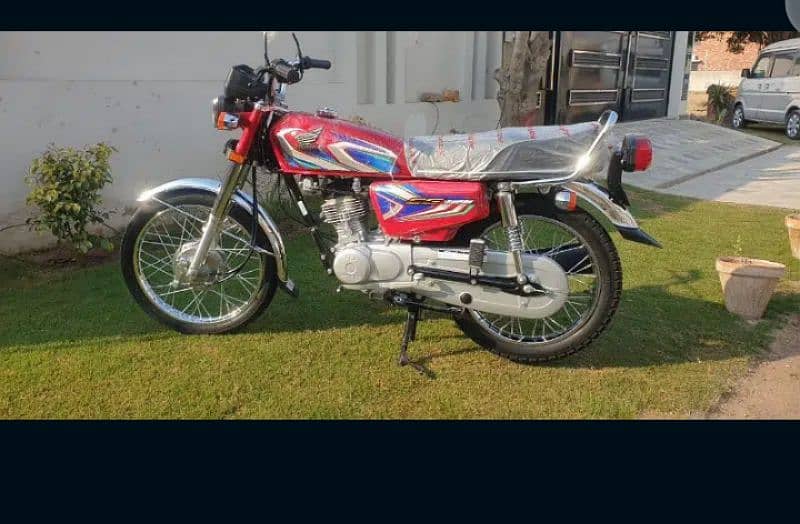 Honda 125 applied for unused like new 2