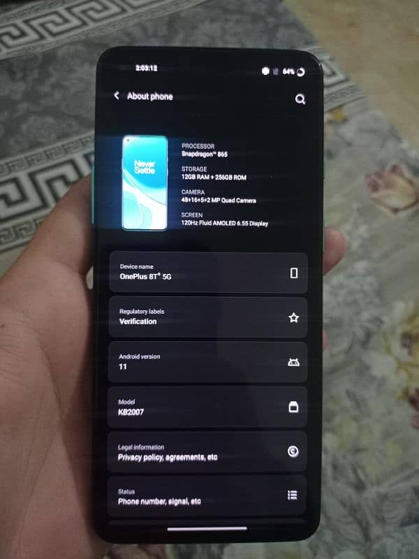 OnePlus 8t. 12/256. Non-pta(JV) 2