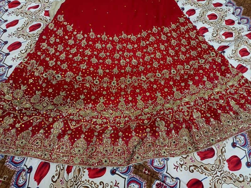 Preloved Bridal lehnga for sale best condition 4