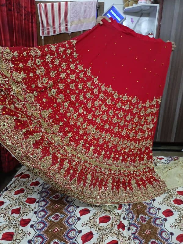 Preloved Bridal lehnga for sale best condition 5