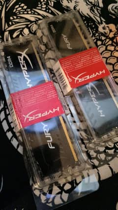 HyperX Fury DDR4 16GB 2666 & 3200 MHz CL16 New Sealed