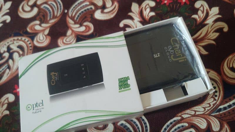 PTCL CharJi 4G Device - Unlocked, New, with Box for Sale 0