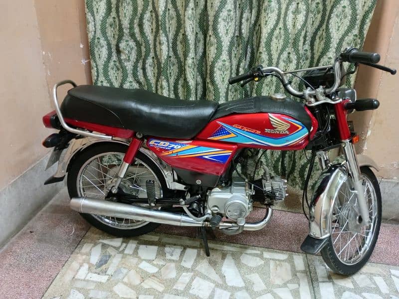 Honda CD 70 2019 Model 21 registered (0/3/2/0/4/0/9/2/4/2/9) 0