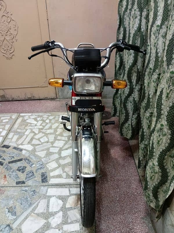 Honda CD 70 2019 Model 21 registered (0/3/2/0/4/0/9/2/4/2/9) 2