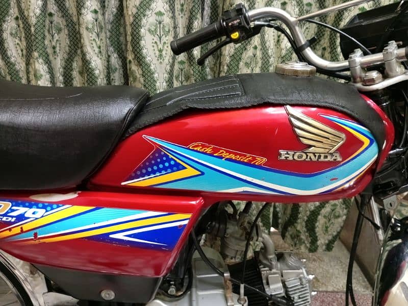 Honda CD 70 2019 Model 21 registered (0/3/2/0/4/0/9/2/4/2/9) 10