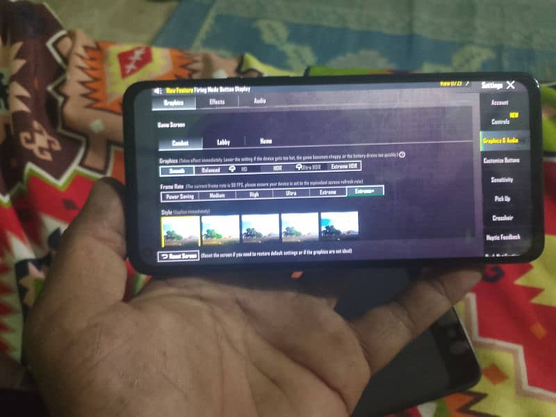 oneplus 9 5G 8,/128 Snapdragon 888 pubg 90 FPS supported 5