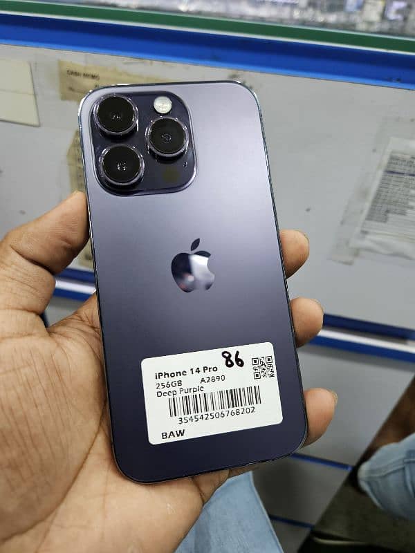 iPhone 14 Pro 256Gb Pta Approved Single plus e sim 1