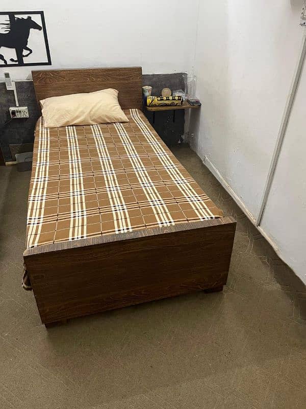 Wooden single beds 3