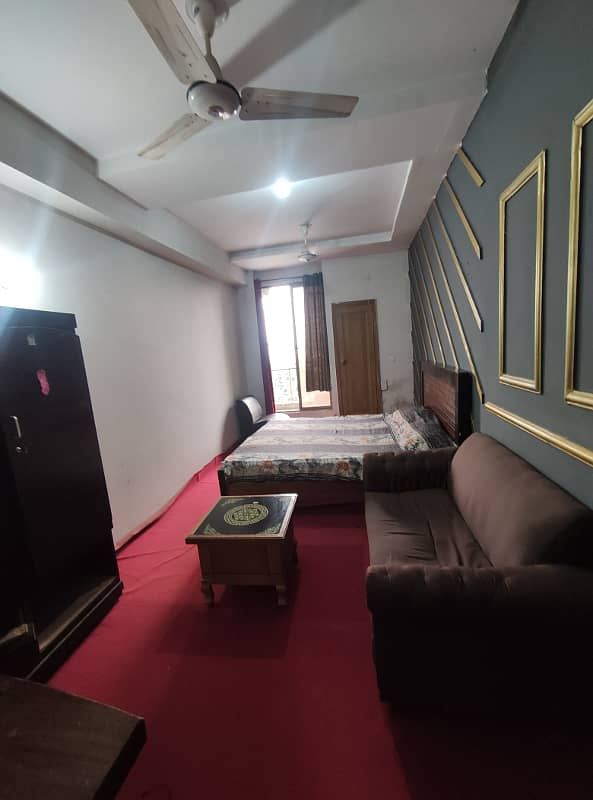 E-11 daily basis and weekly studio flat Full Furnished Apartment available for rent in E-11 Islamabad 1