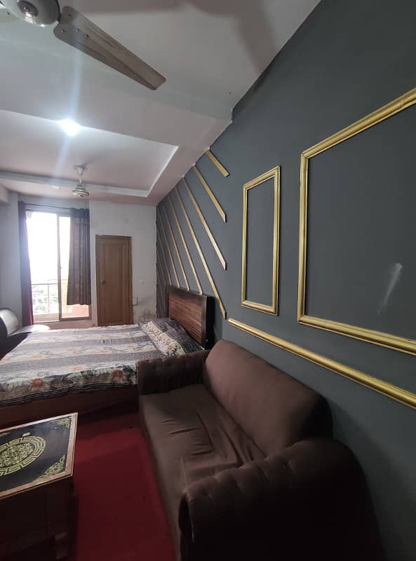 E-11 daily basis and weekly studio flat Full Furnished Apartment available for rent in E-11 Islamabad 3