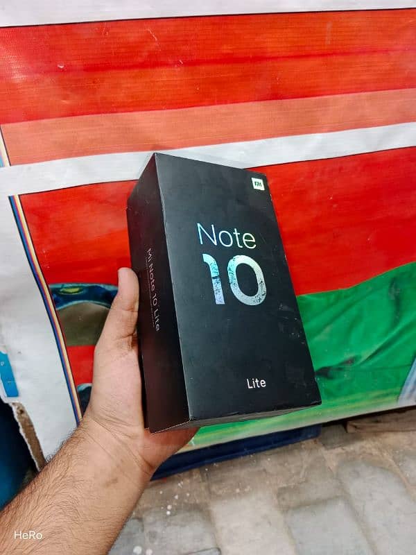 Mi note 10 lite 8GB Ram 128 GB ROM 6