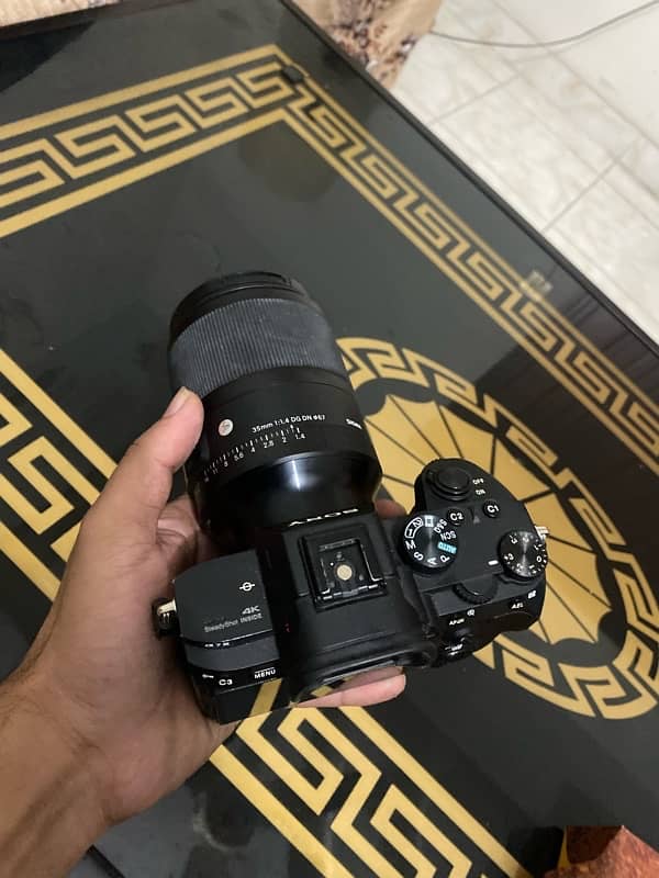 Sony A7iii (a73) with 35mm 1.4 dg dn 0