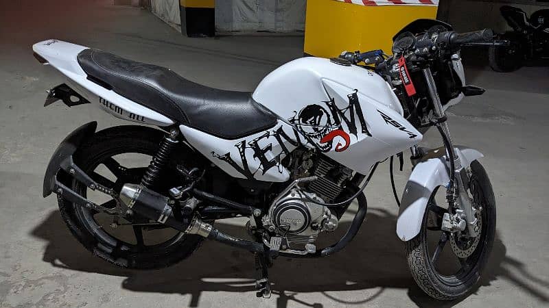 Yamaha YBR 125 2019 model 2022 registered 1