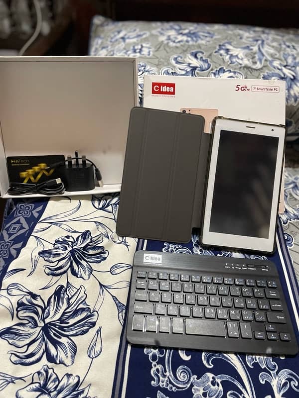 smart tablet pc with keyboard 5g LTE 3