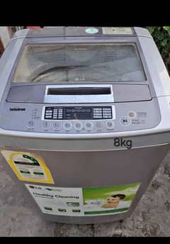 LG washing machine 8kg for sale urgent full  new bought from saudia