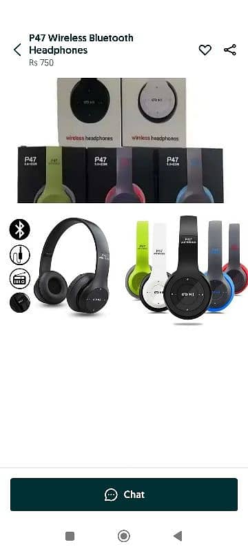 P47 headphones original 0