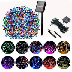 Solar Powered LED Fairy Lights Waterproof With 8 Modes String Lights