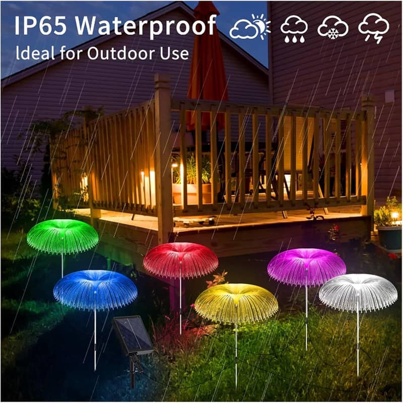 Solar Powered LED Fairy Lights Waterproof With 8 Modes String Lights 13