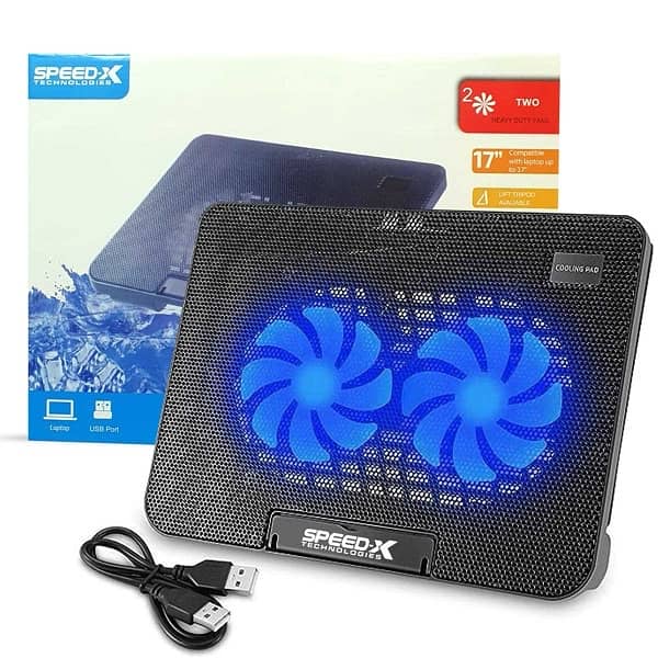 speed X Laptop Cooling Fan Pad 0