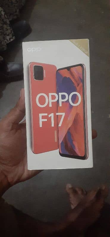 oppo f17 in very good condition 0