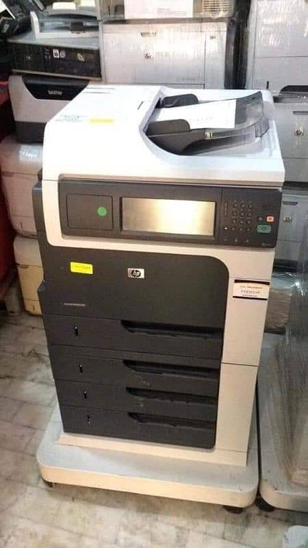 Multifunction Printer HP 4555. Laser Printer. Used photocopy machine. HP 1