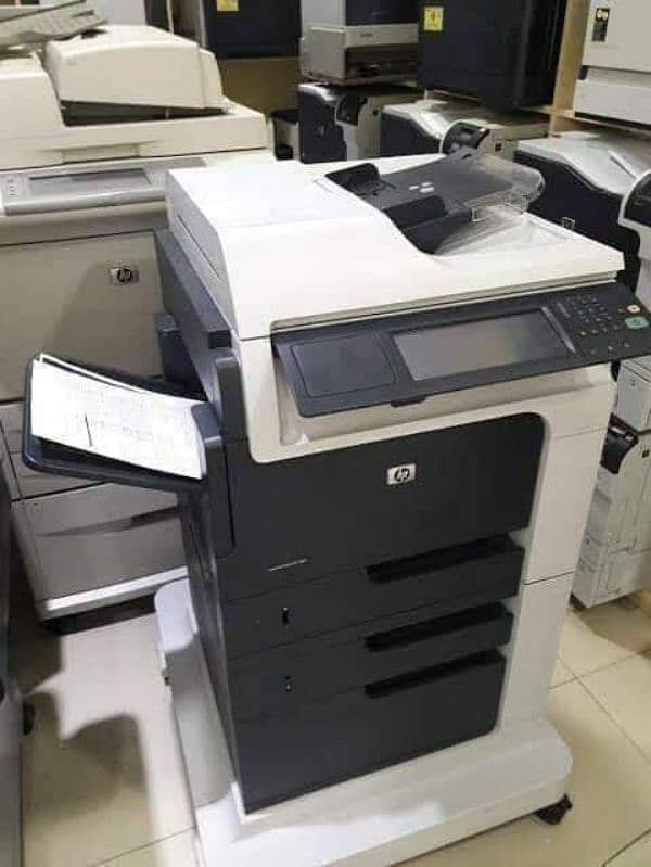 Multifunction Printer HP 4555. Laser Printer. Used photocopy machine. HP 2