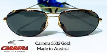 Gold Plated Carrera Ray Ban Wayfarer Burberry Versace Longines adidas