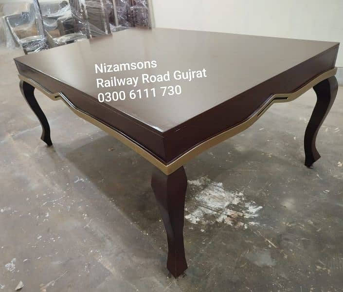 Dinning table with 6 chairs brand new available in Gujrat/0300 611730 0