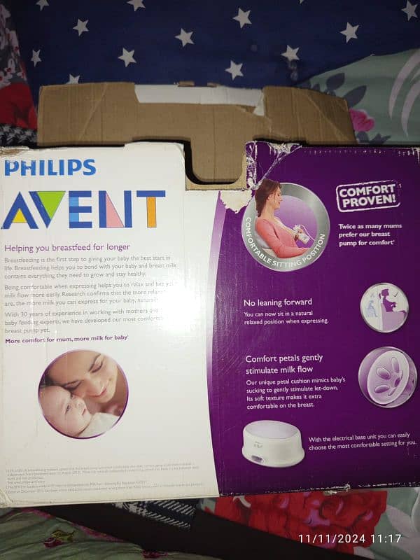 Avent breast milk pump for sale 0