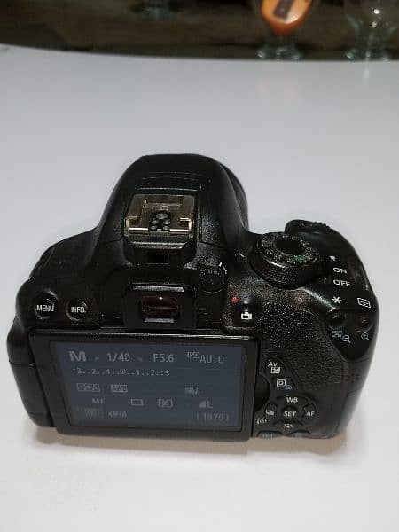 Canon Eos 700 d with original Stm lens 1