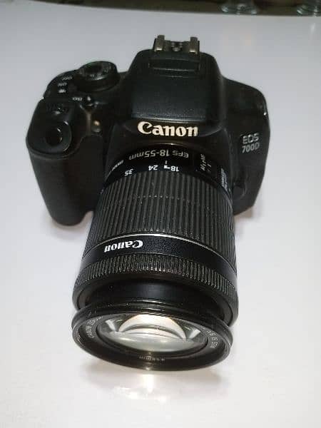 Canon Eos 700 d with original Stm lens 4