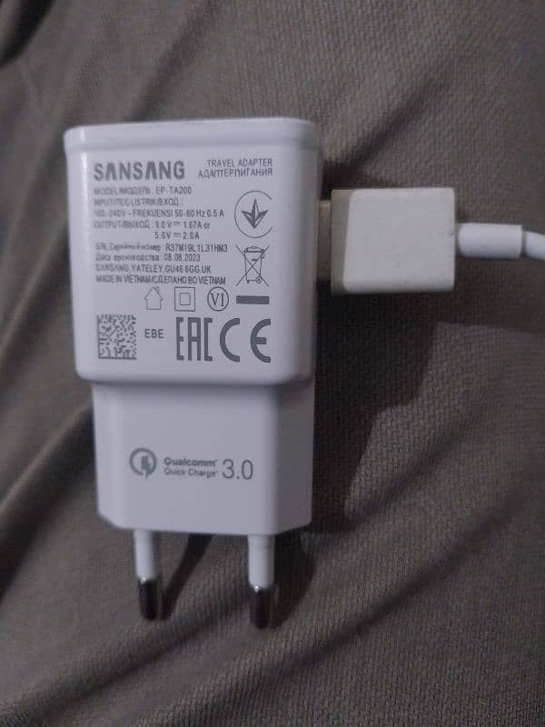 Samsung Fast Charging Adapter + USB Type-C cable for Sale 9