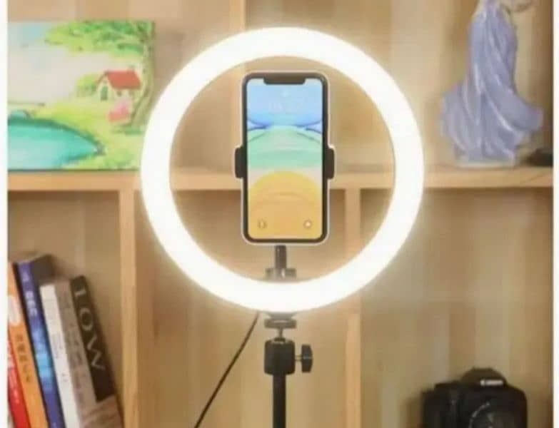 26 CM ring light with phone holder 1