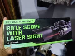 LS3 SCOPE WITH LASAR SIGHT