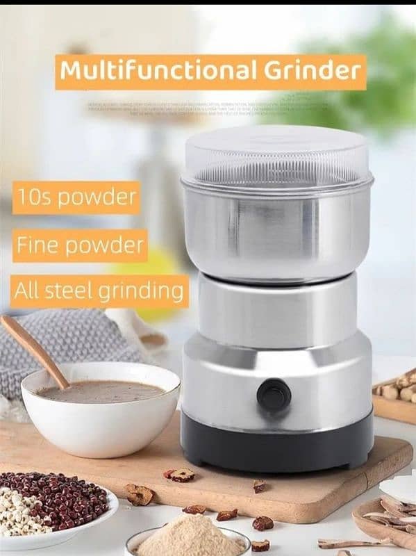 Mini Electric Grinder - Perfect for Coffee & Spices! 4