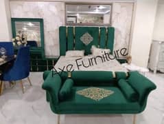 Queen Bed set/side tables/dressing table/home furniture/luxury bed