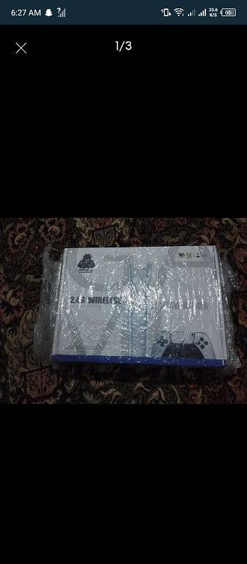 I am selling the xbox with 2 controller it is brand new not used 0