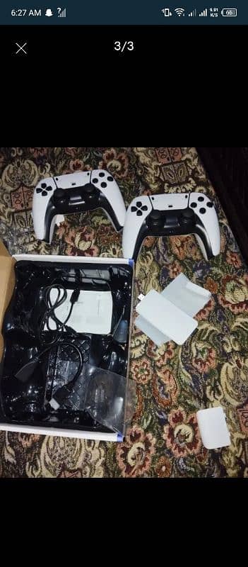 I am selling the xbox with 2 controller it is brand new not used 2