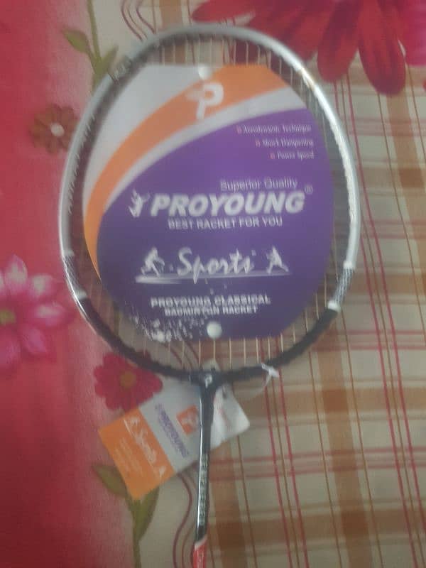 Badminton Pro Young branded 6