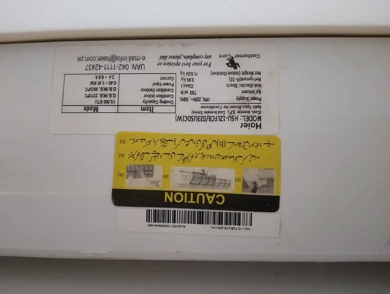 Haier AC - 1 Ton DC Inverter Air Conditioner working condition. 0