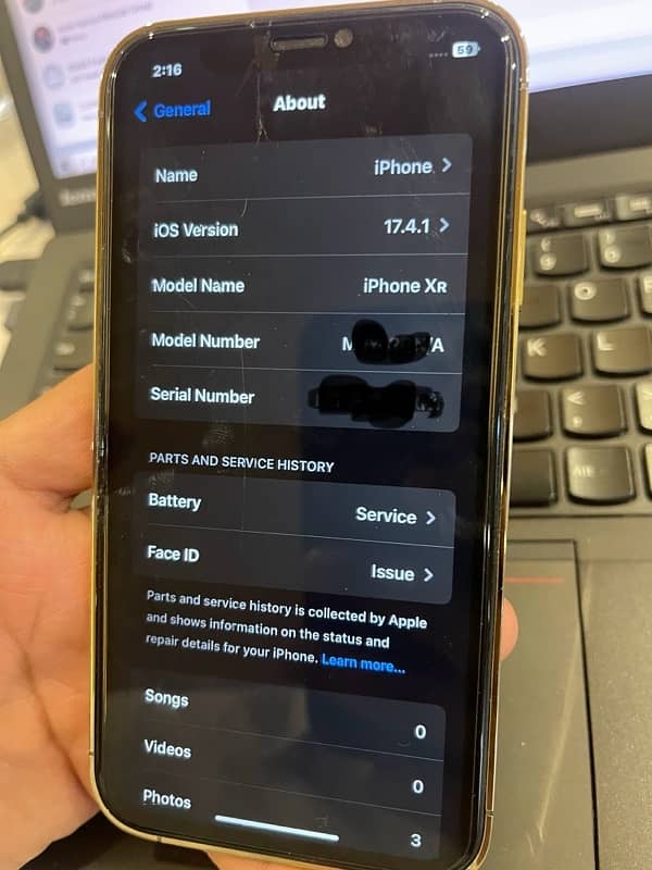 iphone Xr  PTA  Approved dual Sim esim 3